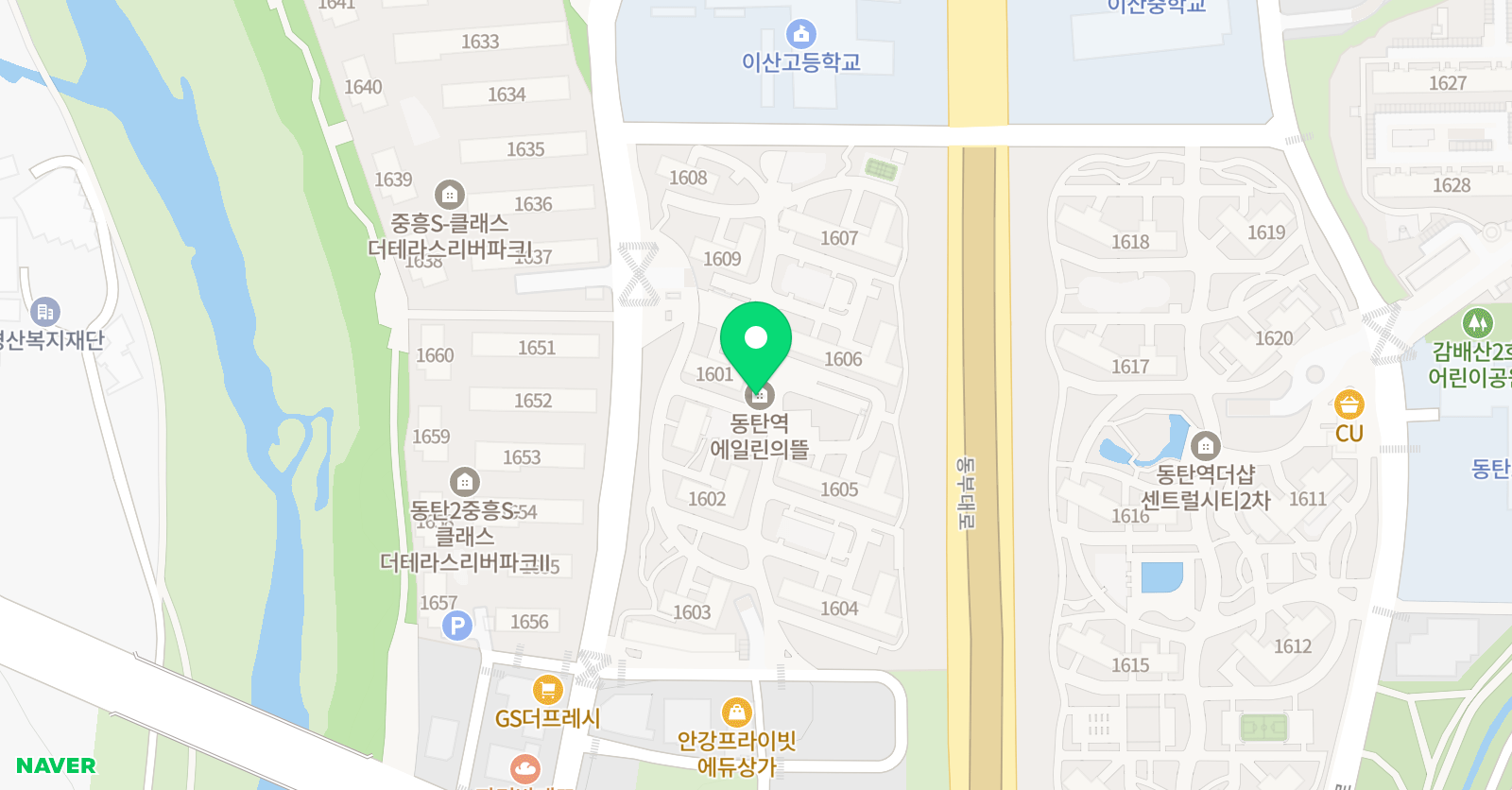 삼성 영어셀레나 에일린학습관 위치