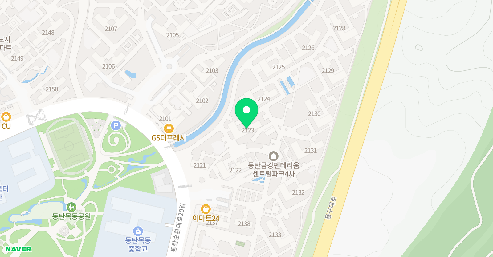 비버스쿨 원어민영어 위치