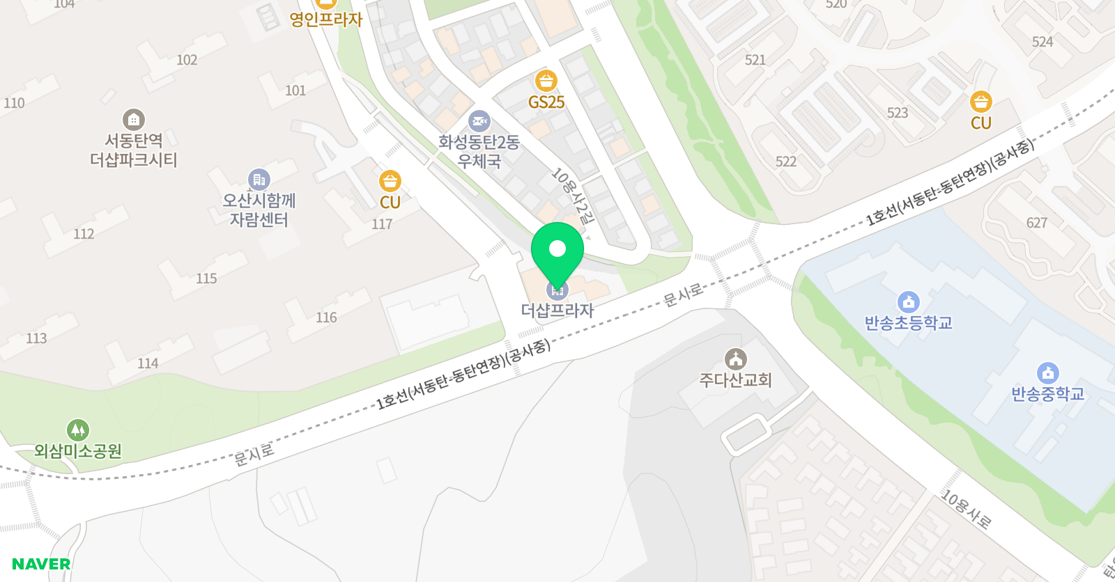 라 팔레트 아뜰리에 위치