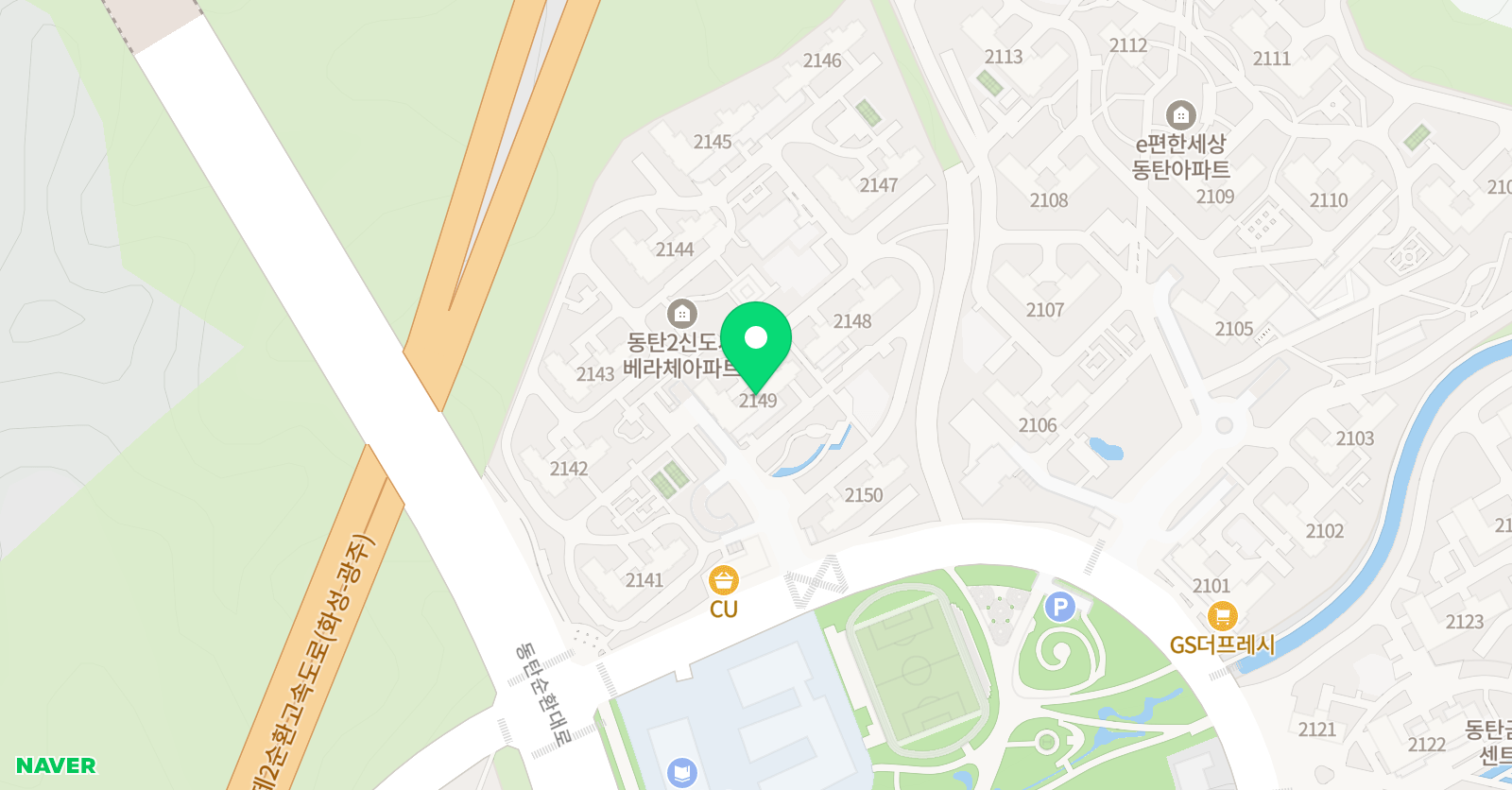 기탄사고력교실 동탄2베라체목동초점 위치