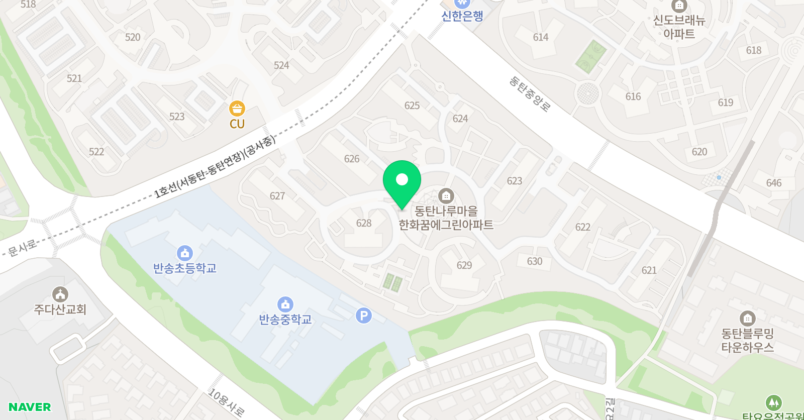 푸르넷 한화 수학교습소 위치