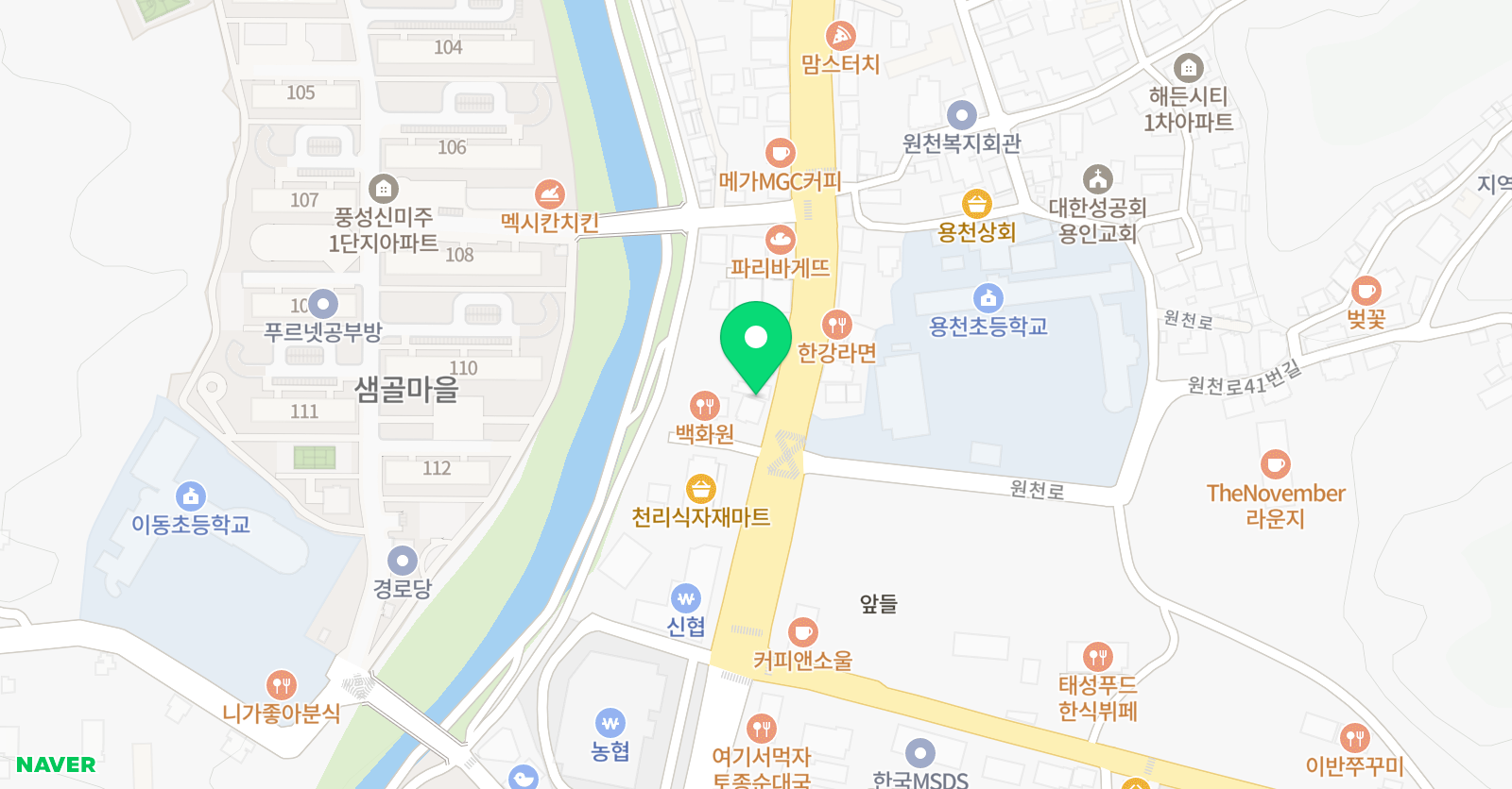 본 음악학원 위치