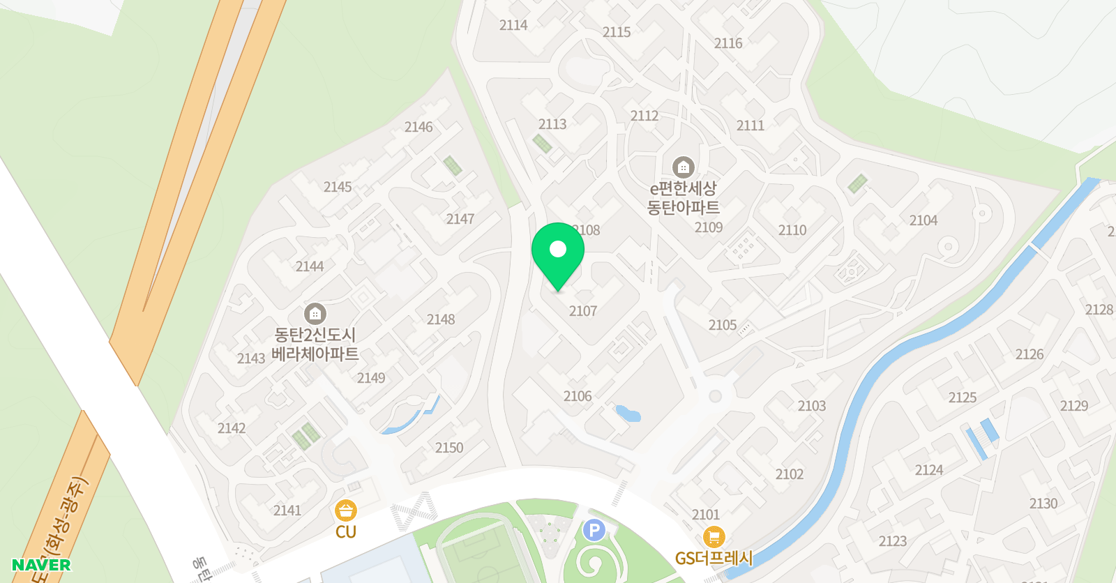 헤세드 수학학원 위치