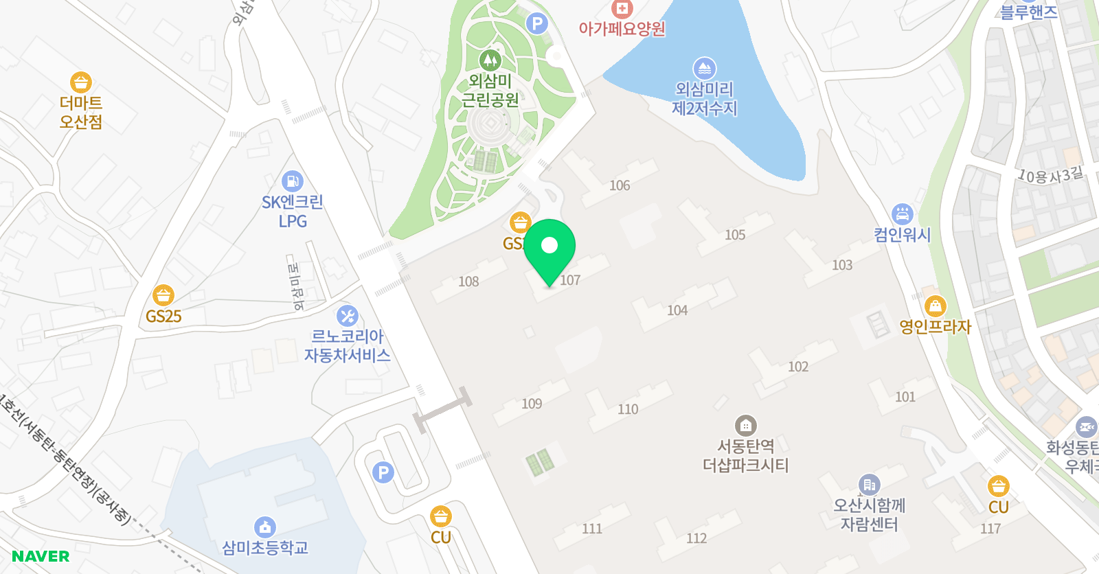 티나 영어공부방 위치