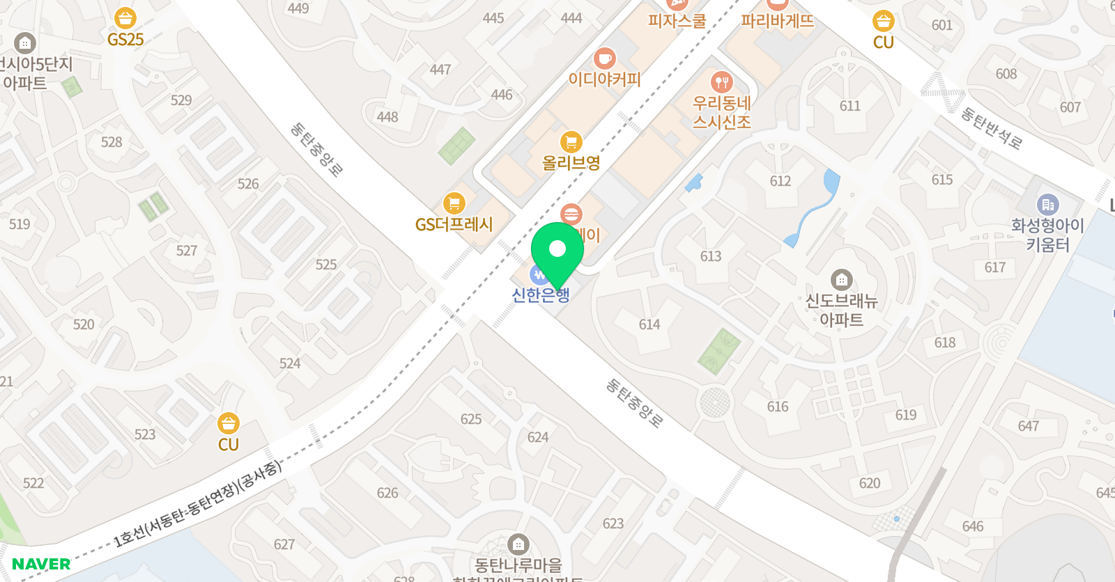 퍼스트음악학원 위치