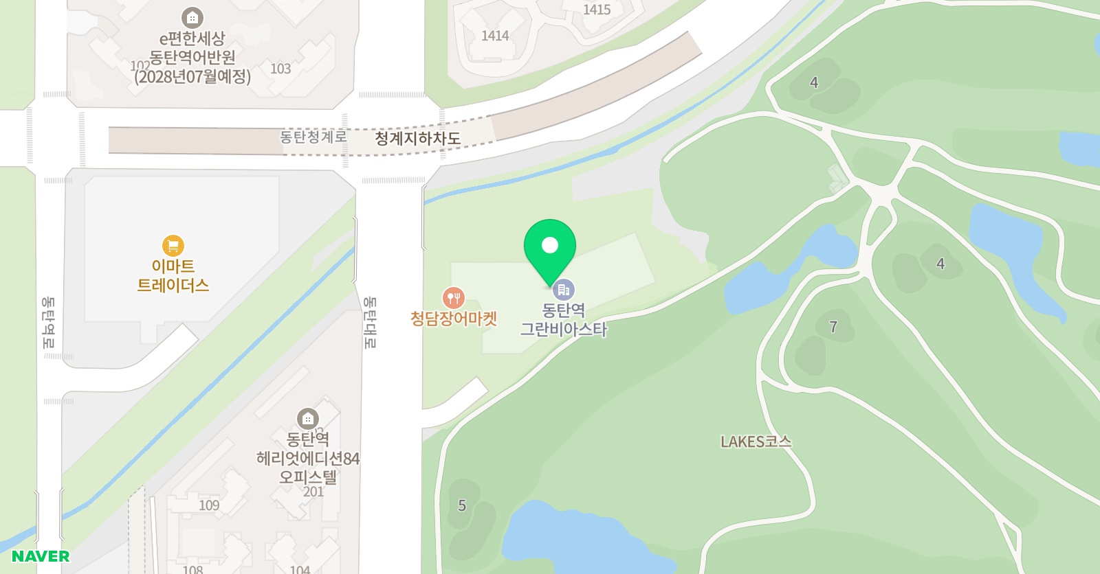 와이키즈 동탄2센터 위치