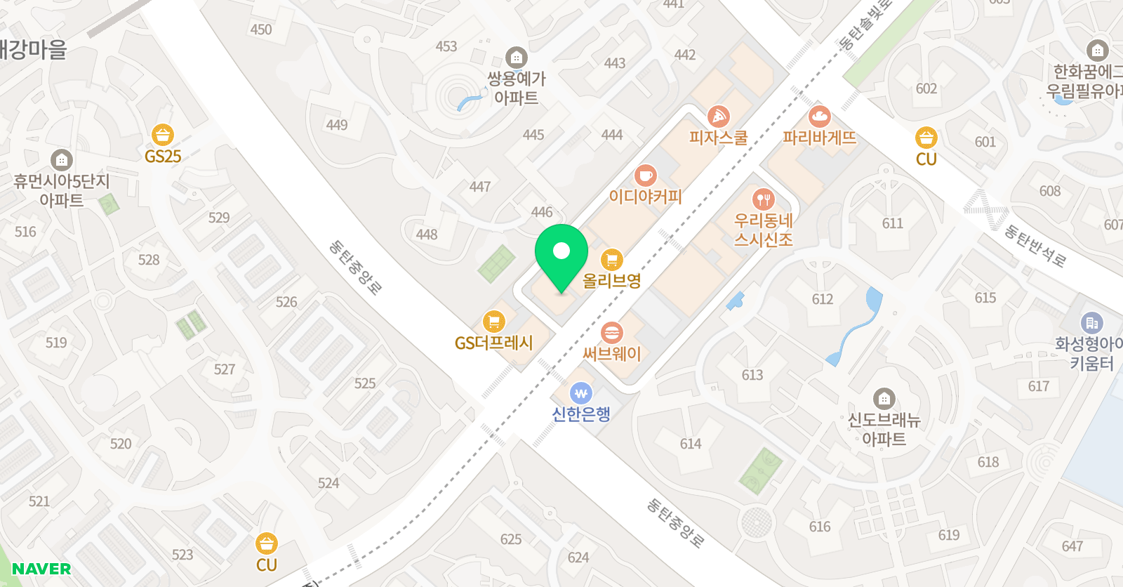 거북이와토끼 수학학원 위치