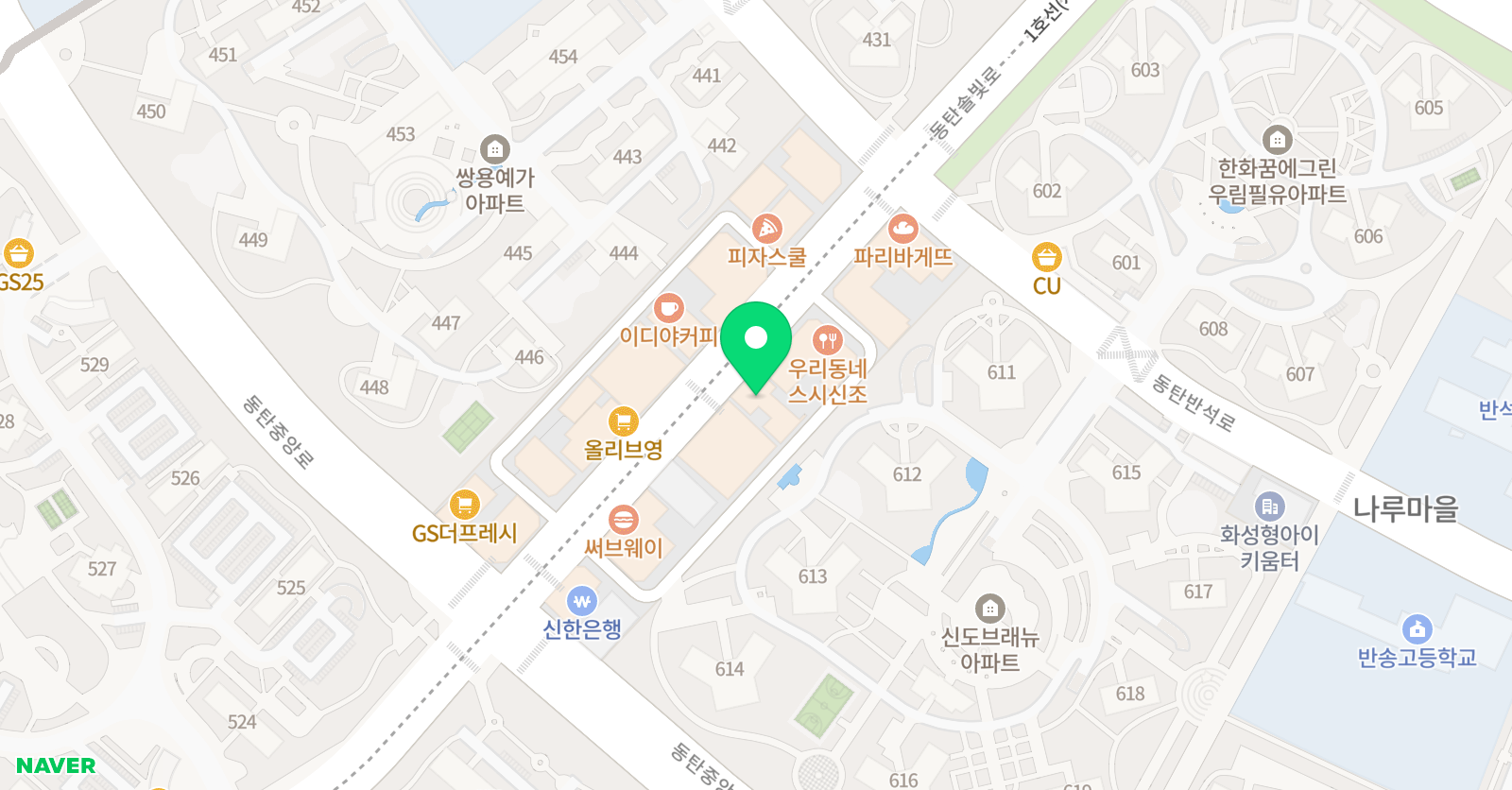 예원 발레무용학원 위치