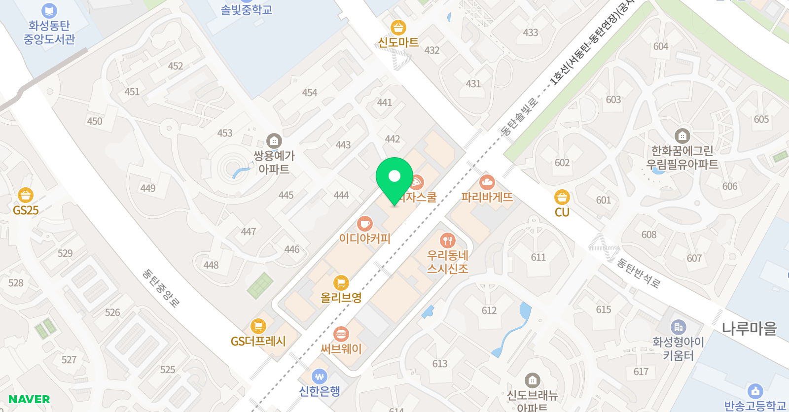 더소뇨 음악학원 위치