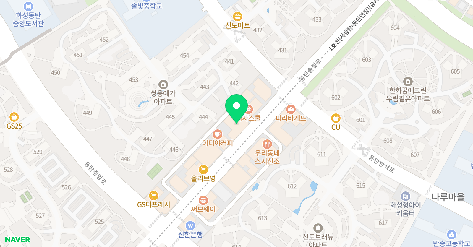 리버스 수학학원 위치