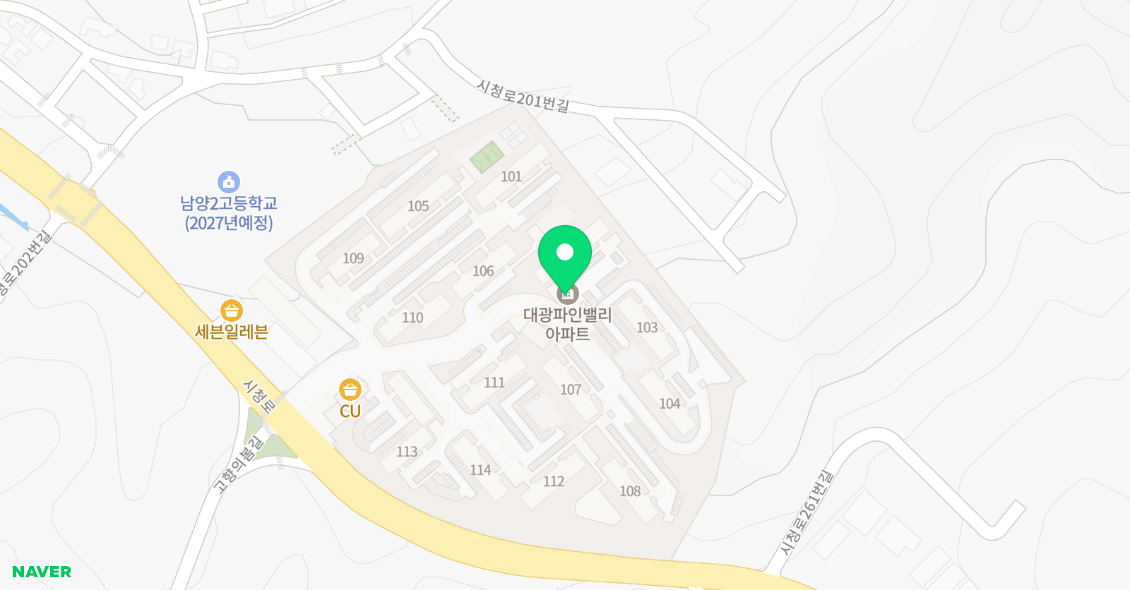 한우리 독서토론논술 남양대광홈클럽 위치