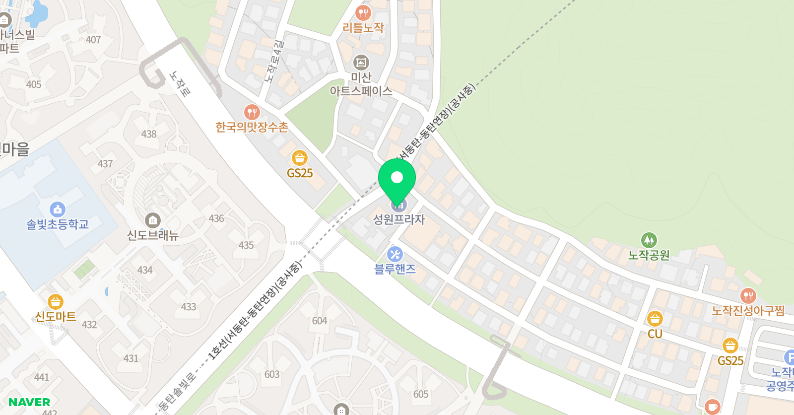 세종발레 아카데미 위치