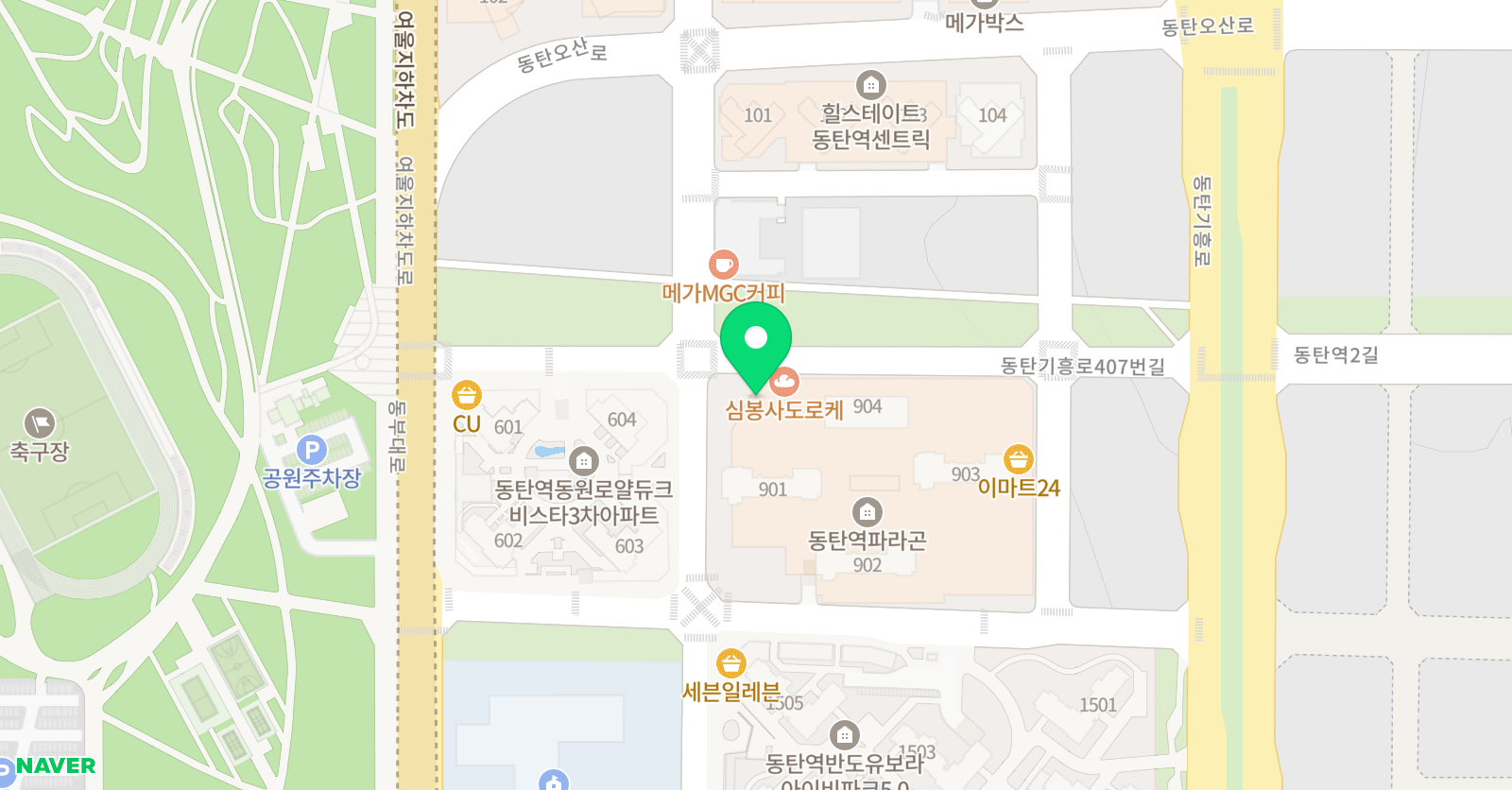 감성아트 미술학원 위치
