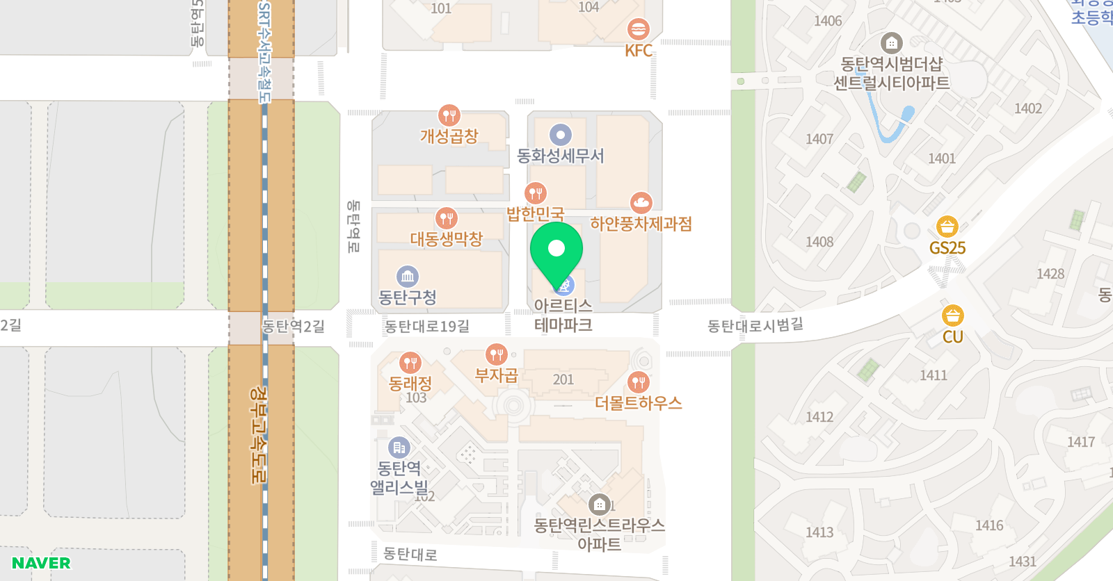 리드인 동탄역점 위치