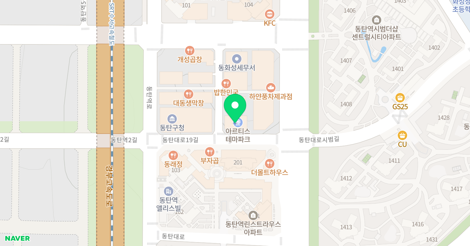 오쌤 미술학원 위치