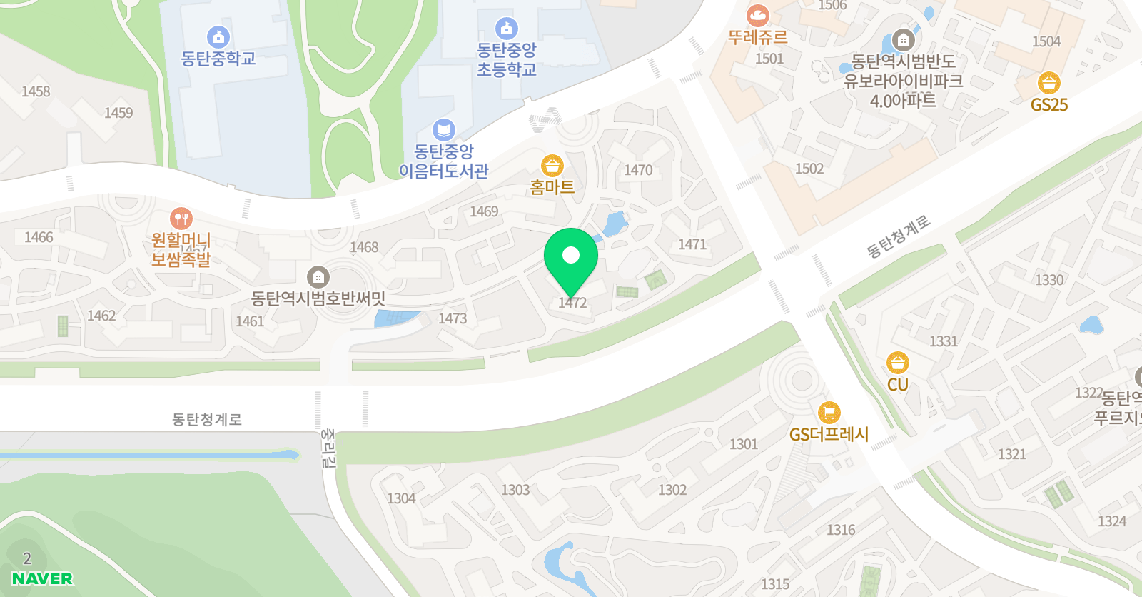하연과학 홈스쿨 동탄중앙 위치
