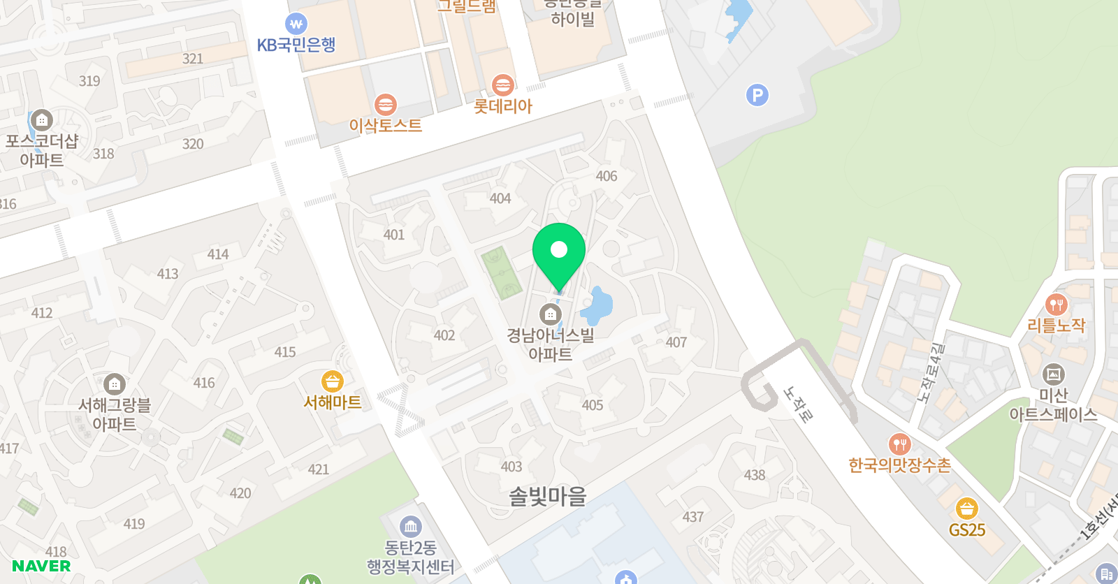 나의첫번째글쓰기 동탄 위치
