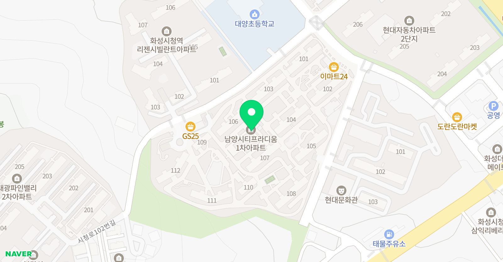힘쎈 수학 위치