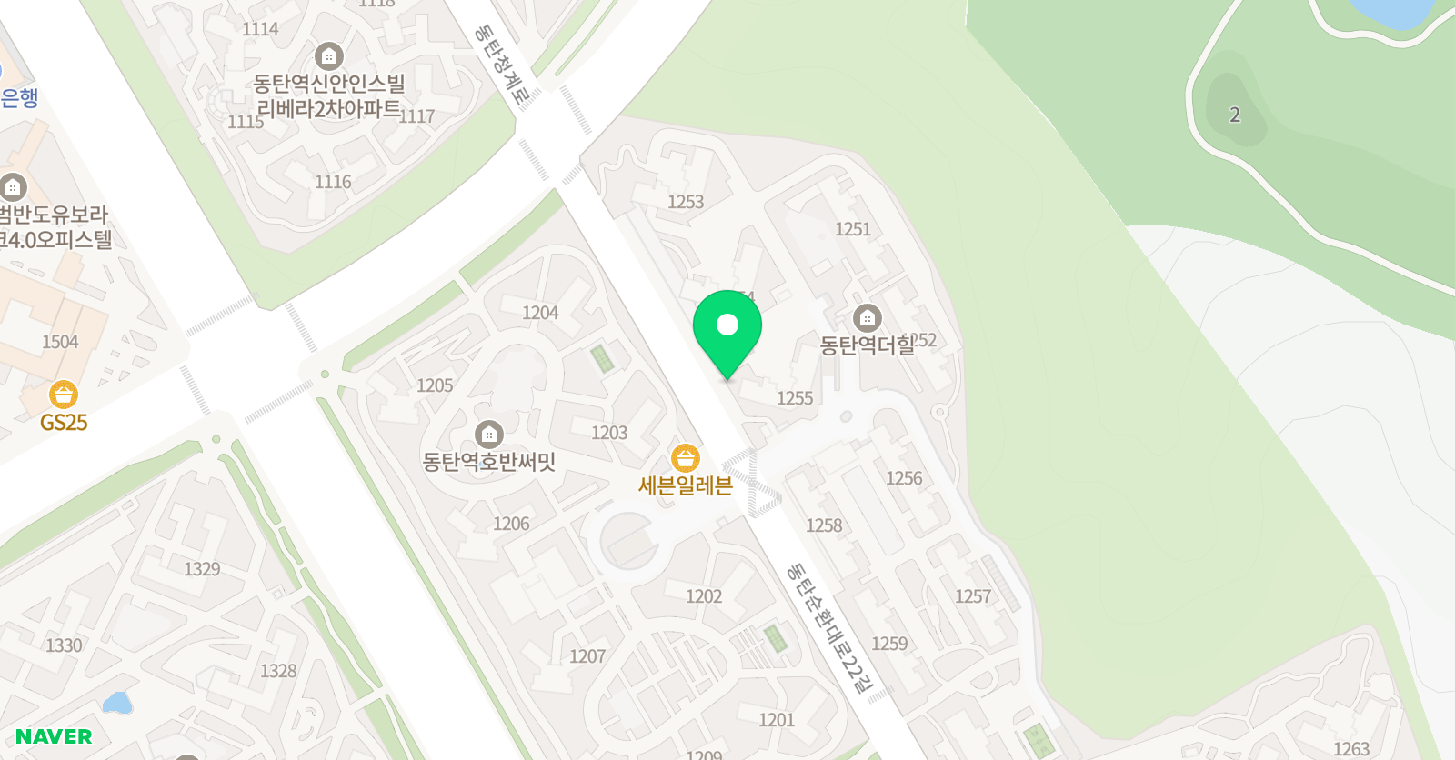 경희대예솔 태권도 위치