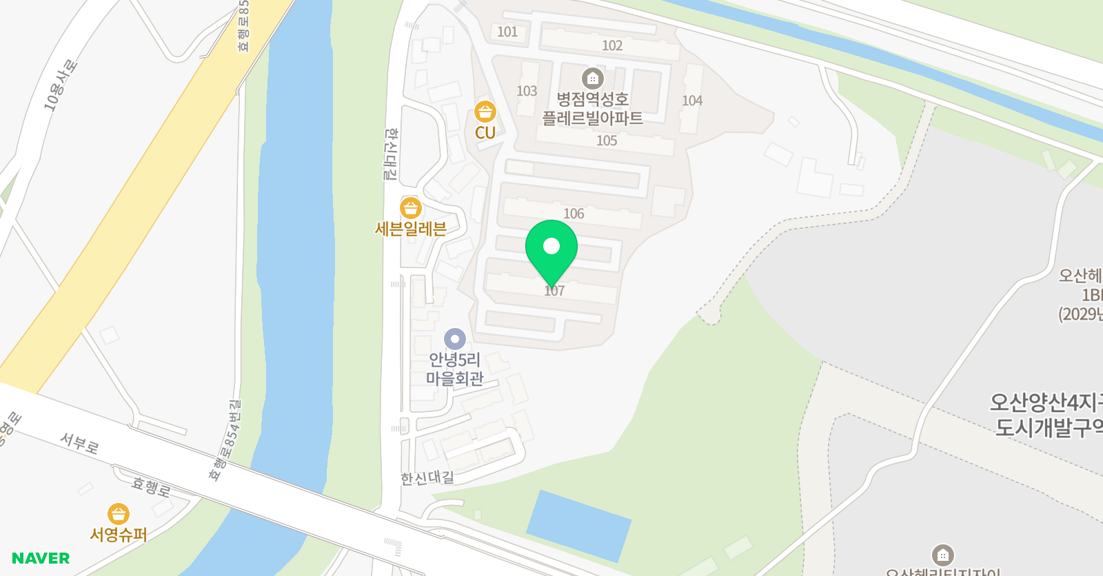 힘쎈 수학 위치
