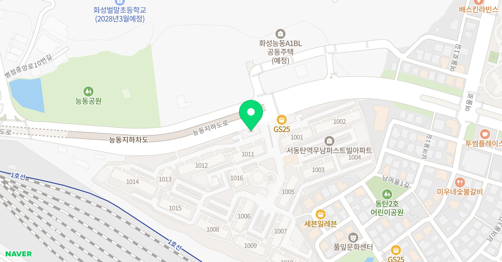 스마트해법영어 송골우남퍼스트교실점 위치