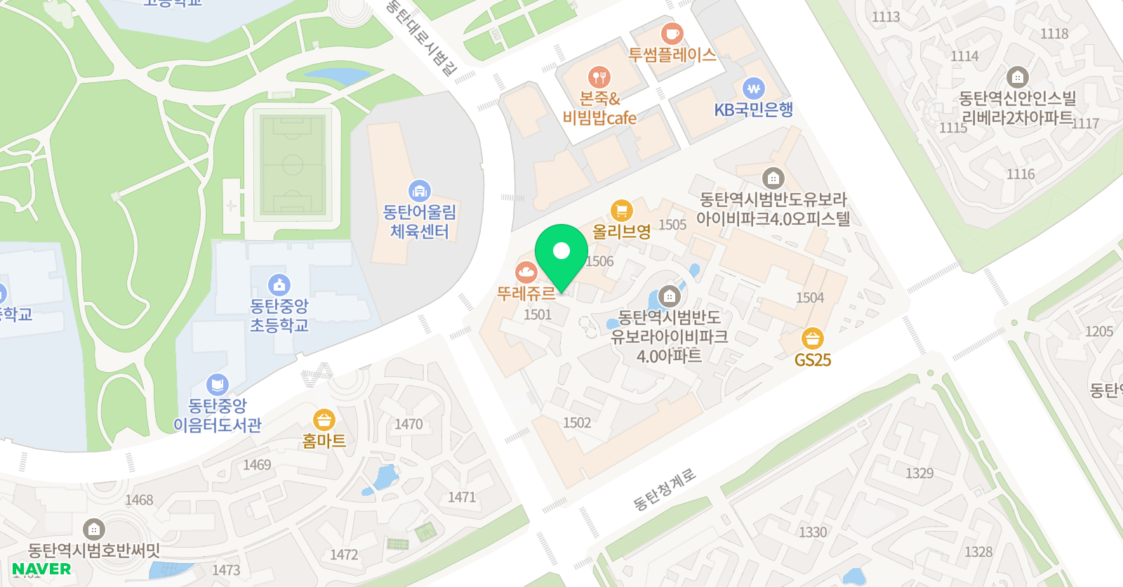 D타운 스포츠파크 위치