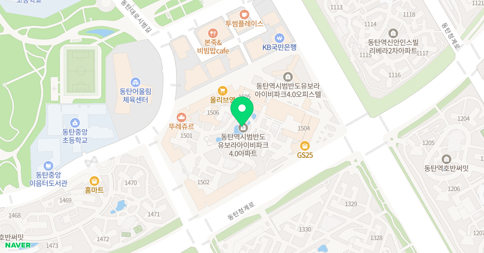 레이첼 어학원 위치