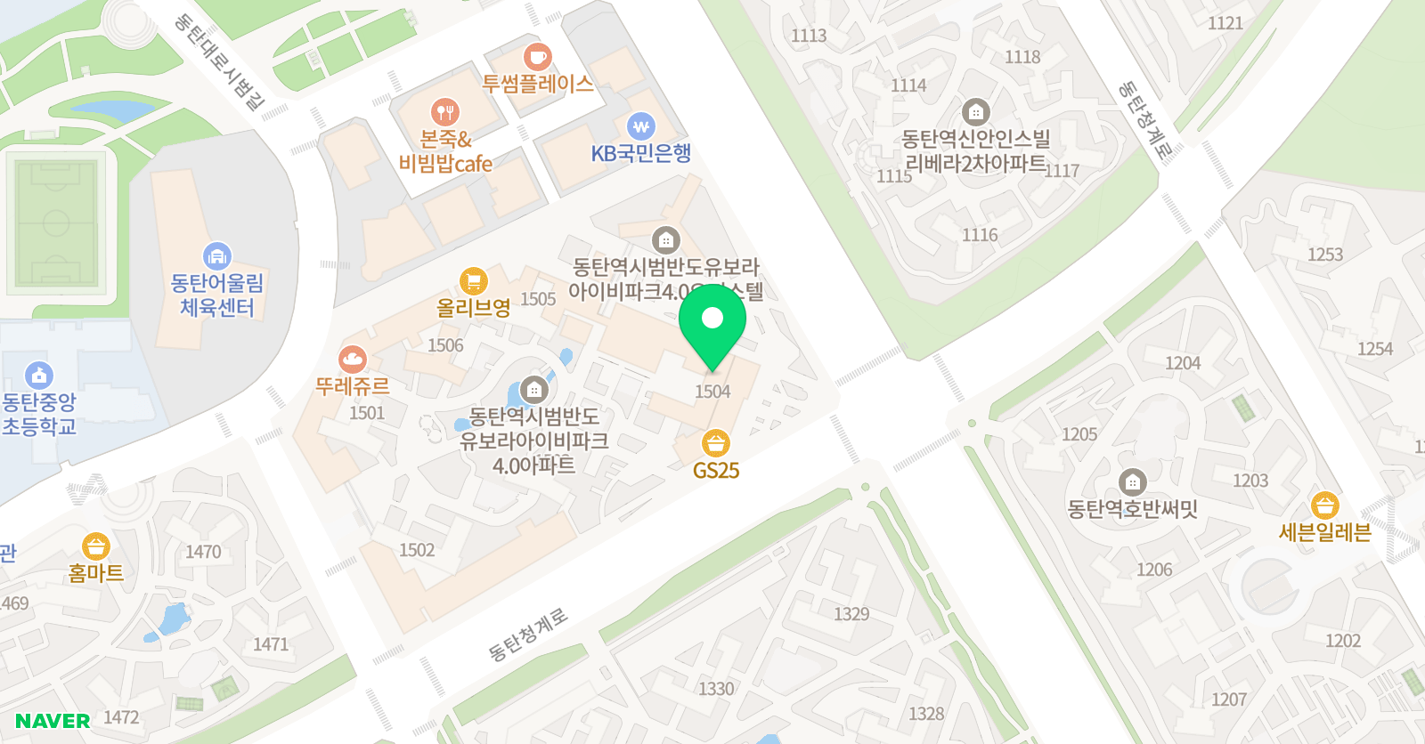 폴리아 수학 동탄2 위치