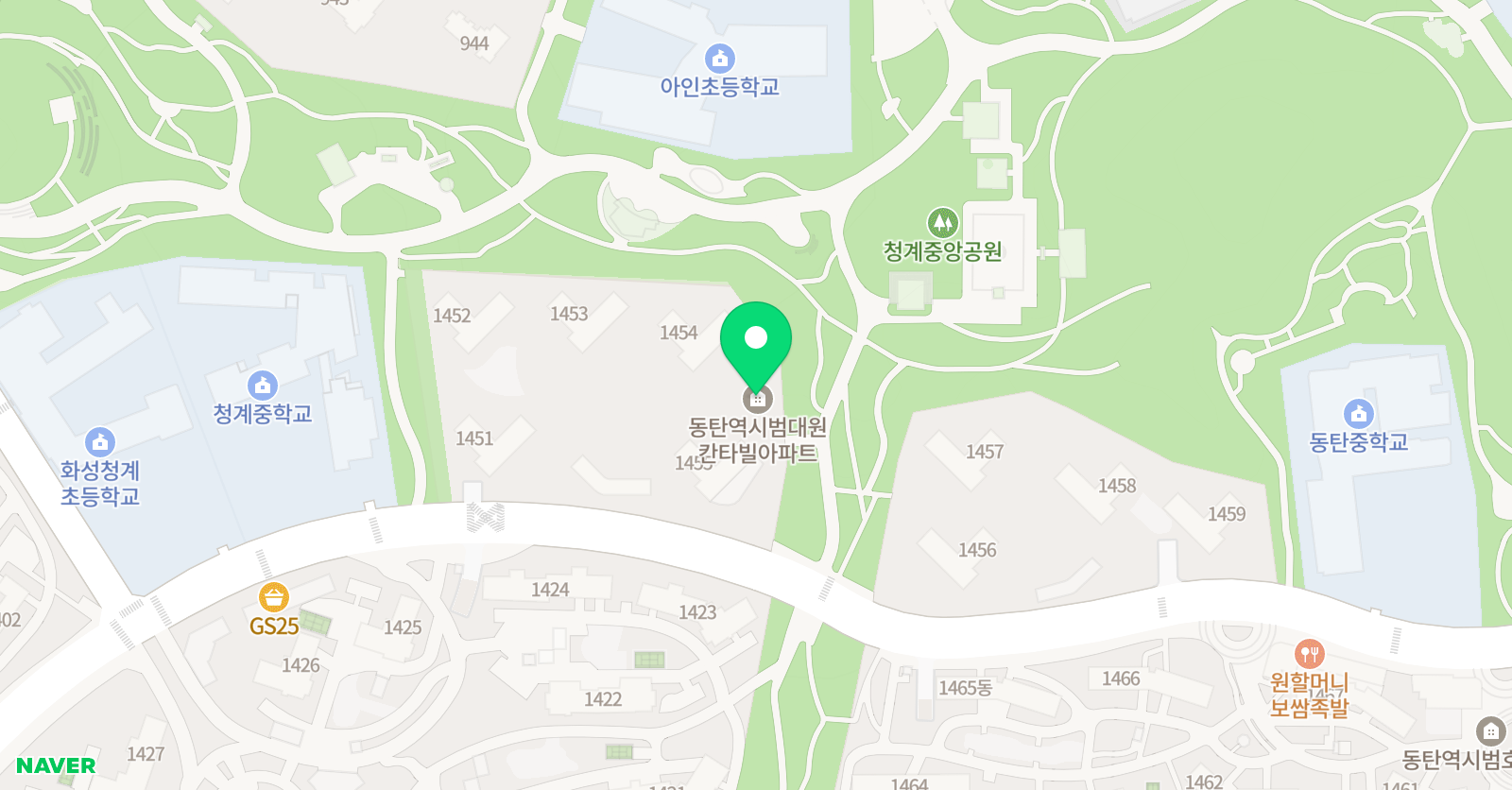 동탄해법논술 동탄2대원 논술교실 위치
