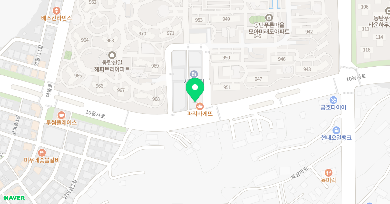 푸른홍익 미술학원 위치