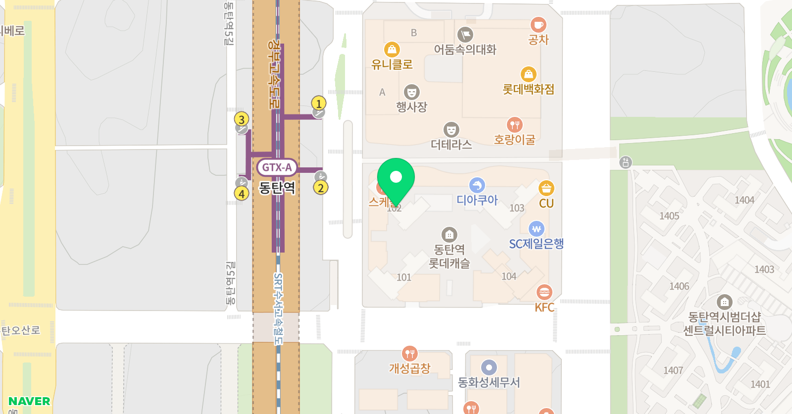 순수미술학원 2동탄 위치