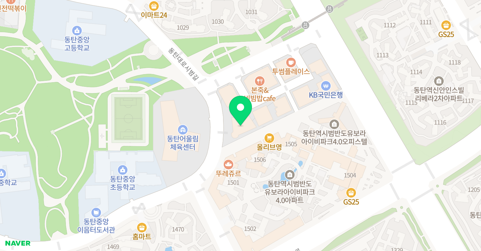 대치힐 영어학원 위치