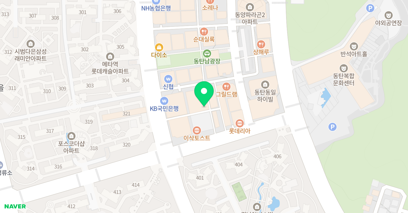 몽키즈클라이밍 동탄반송점 위치