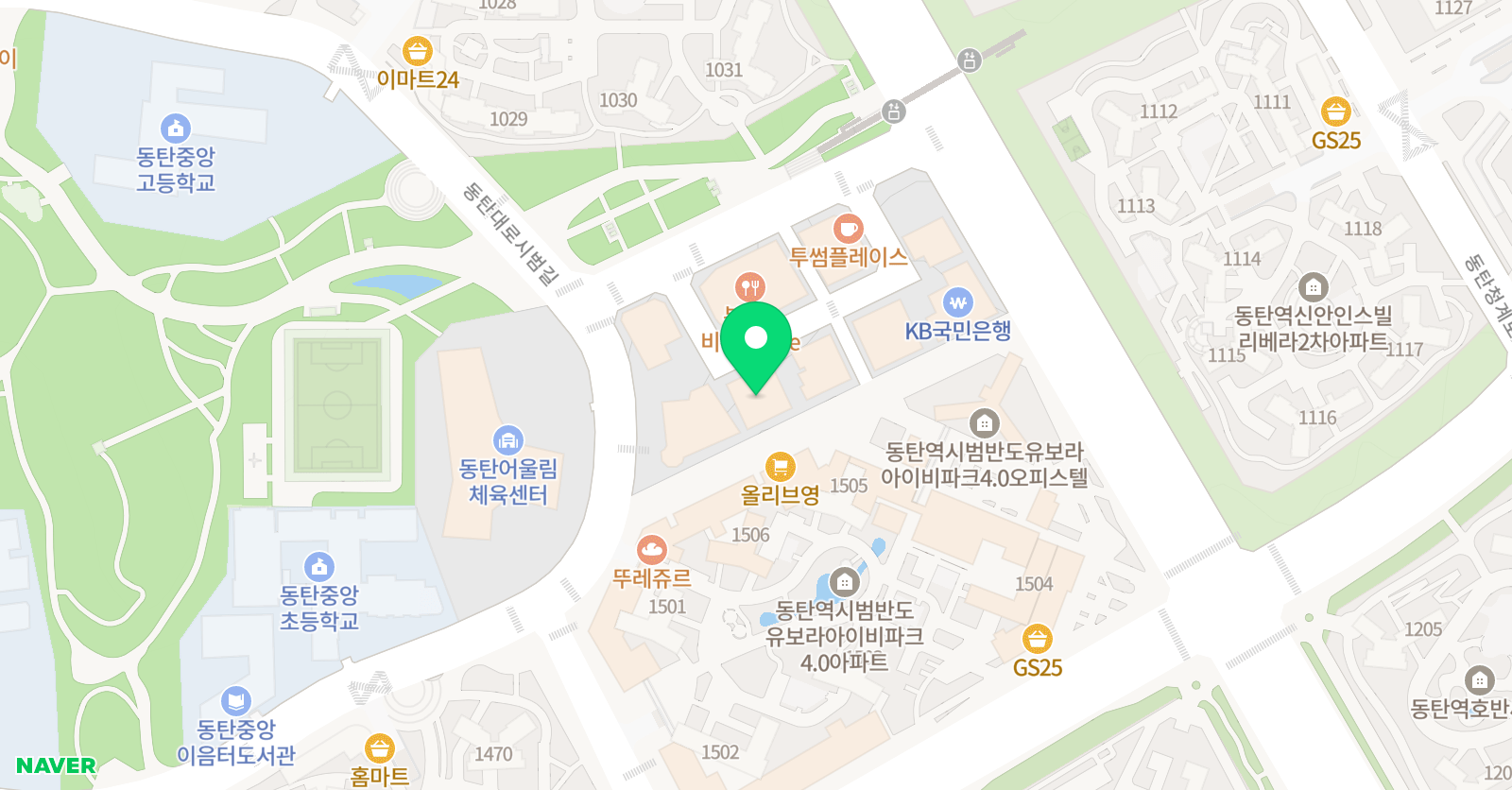 블랙매쓰 수학학원 청계학원 위치
