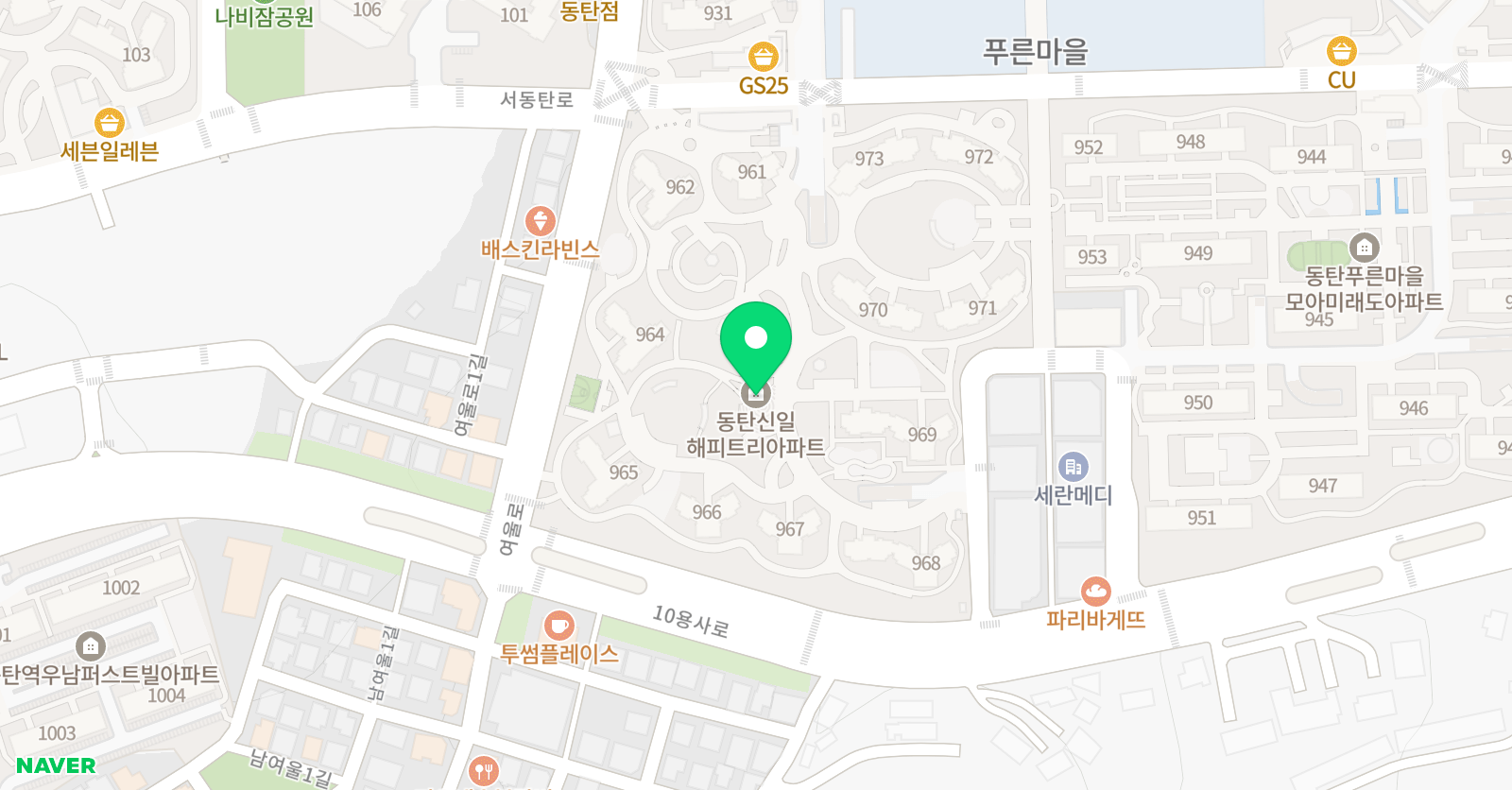 브레이니 영어학원 위치