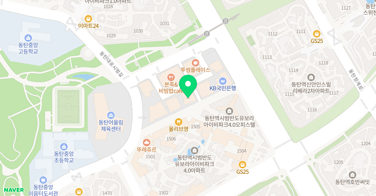 상위권 수학학원 위치