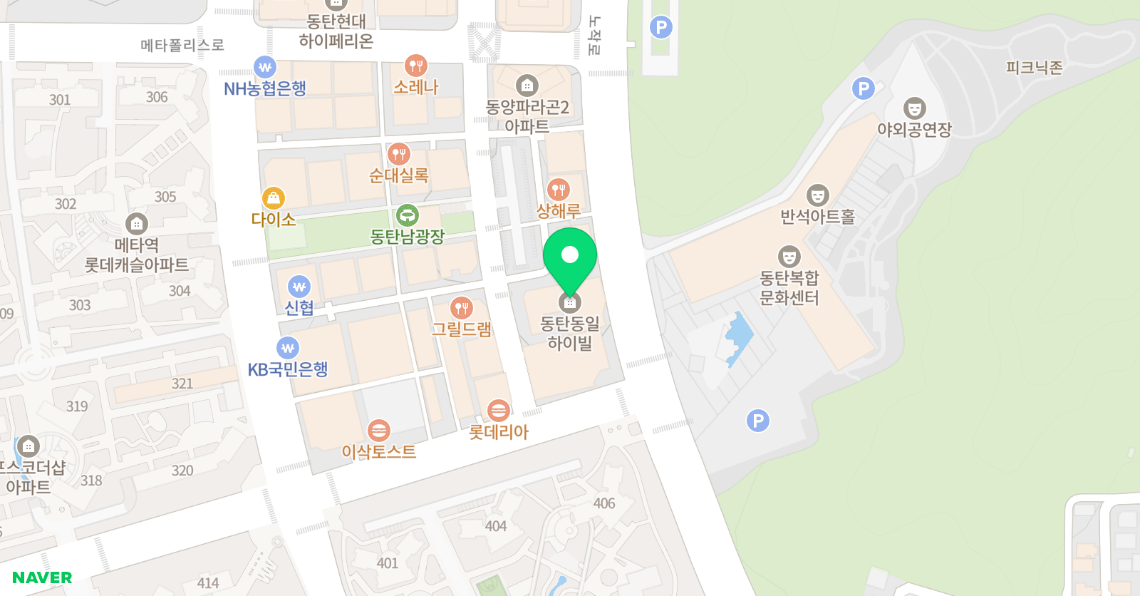 4B 미술학원 위치