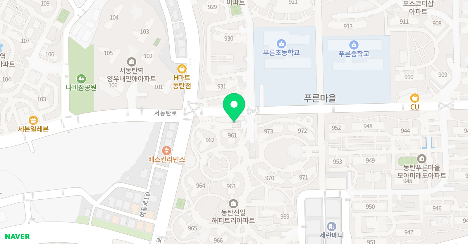 라라 음악교습소 위치