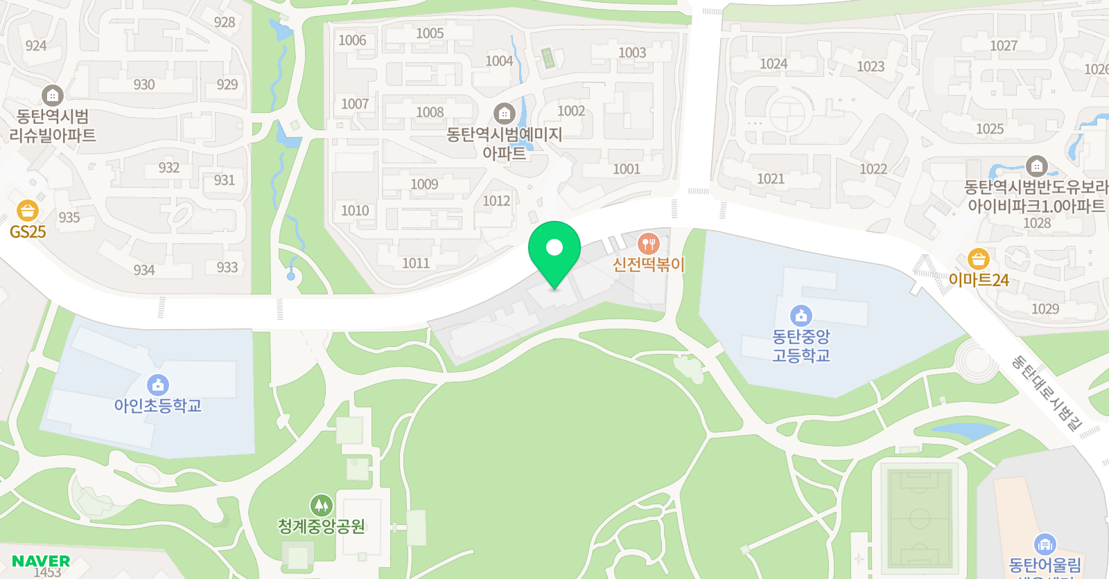청계 필즈 수학교습소 위치