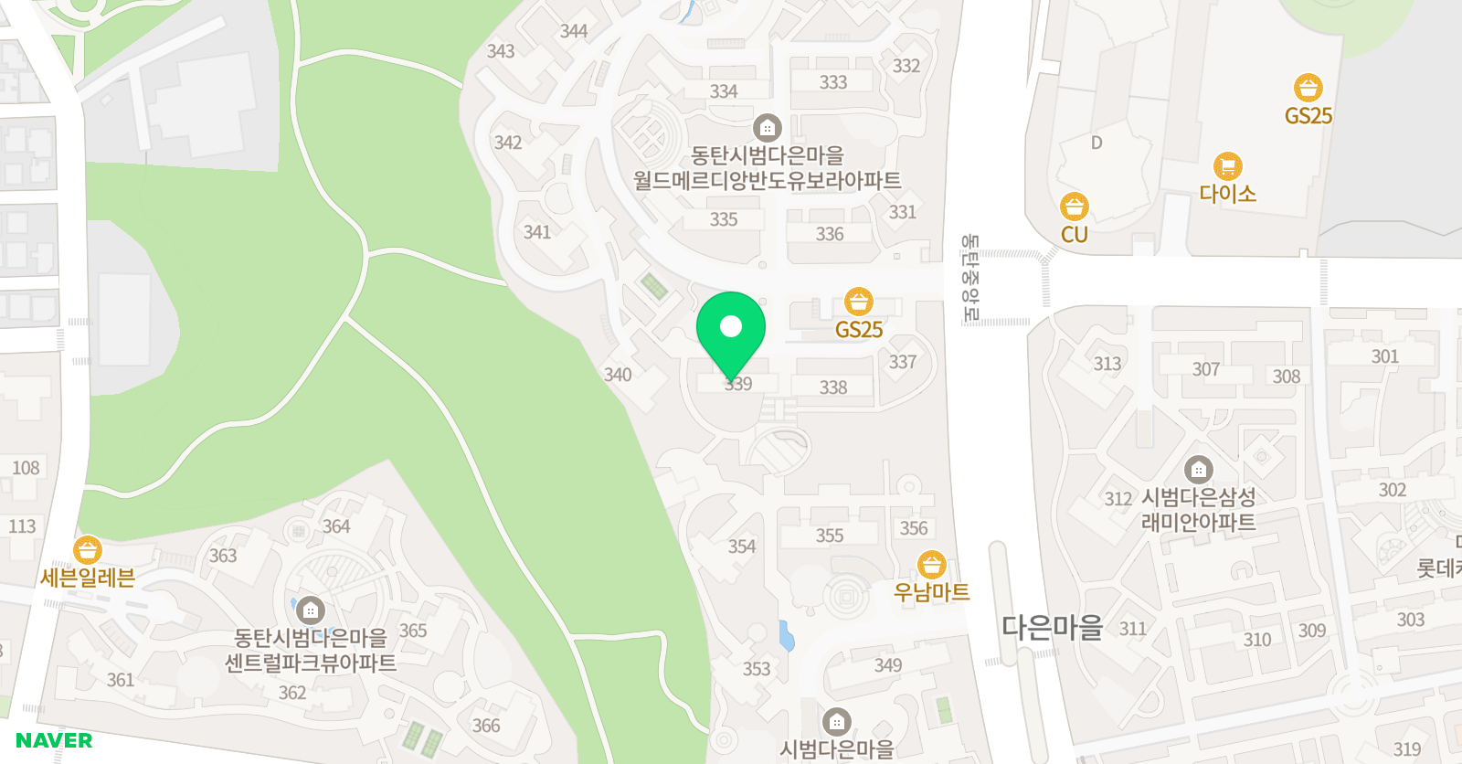 미셸 영어 위치