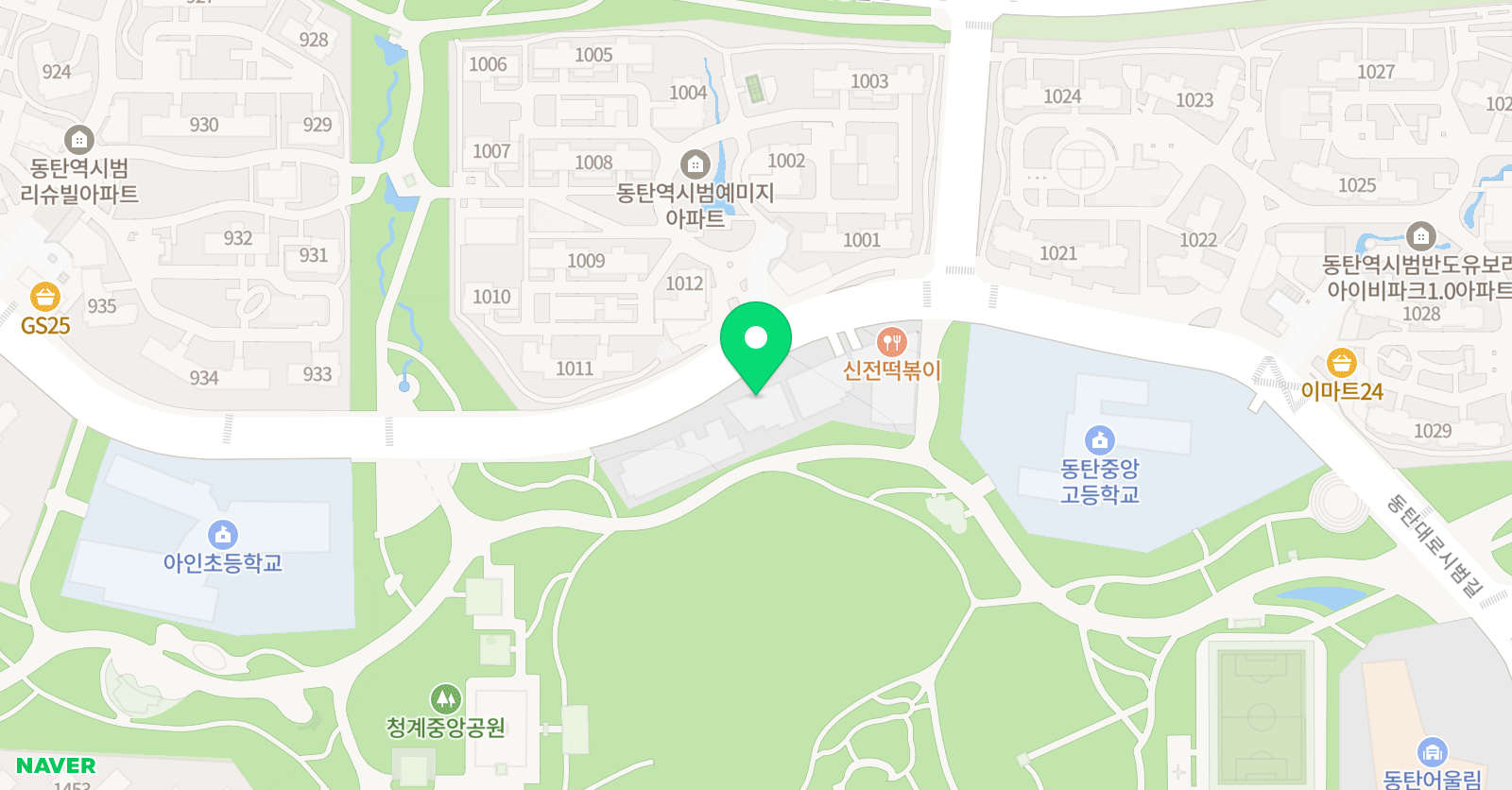 글란츠 음악학원 위치
