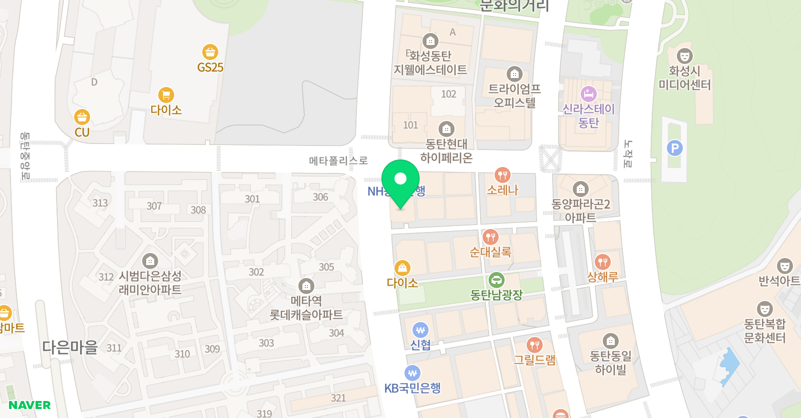 피카소 미술학원 위치