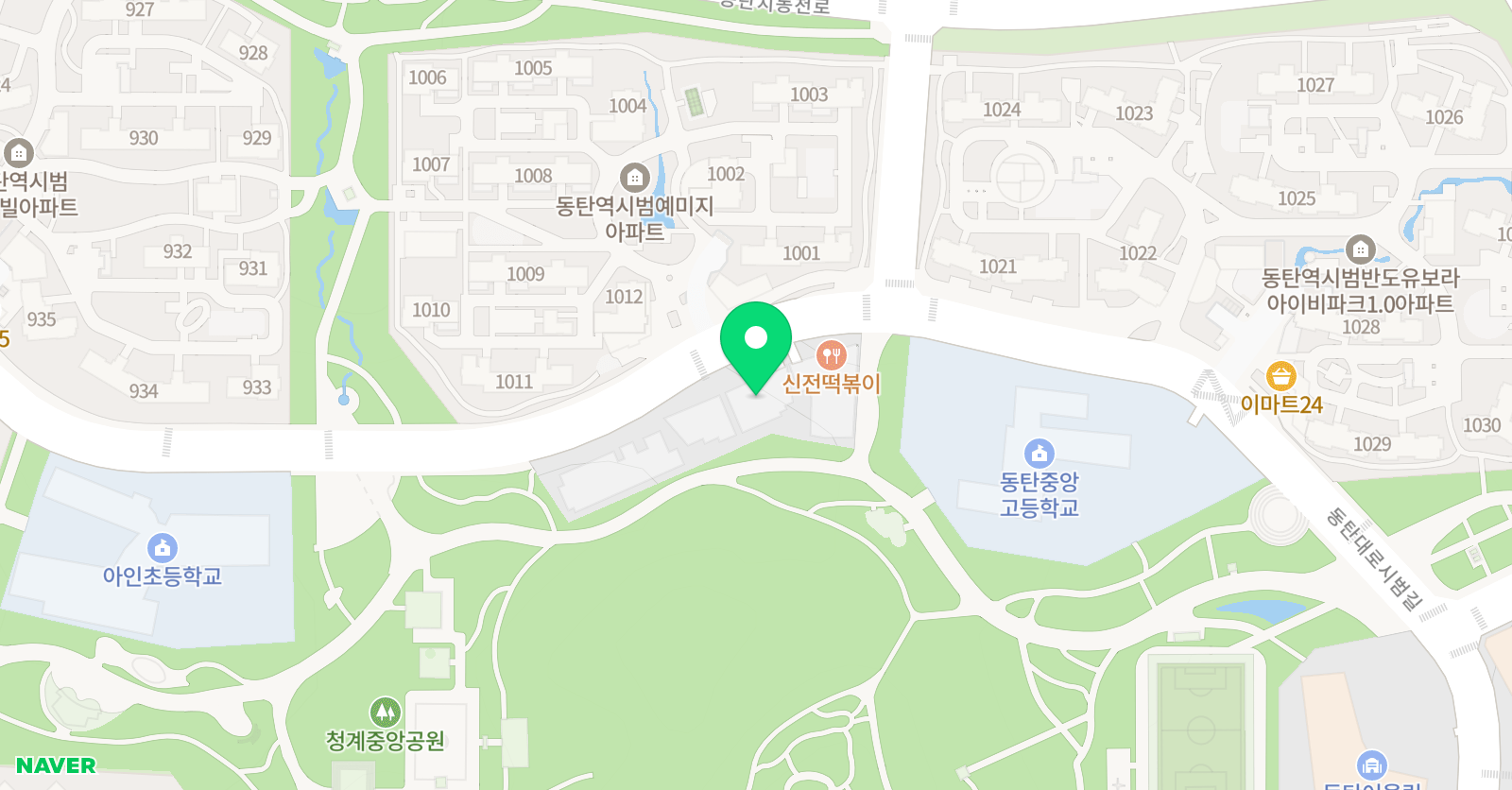 프라임 영어학원 위치