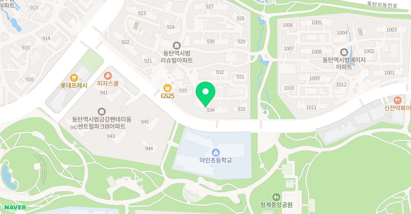 스마트해법 영어 계룡교실점 위치