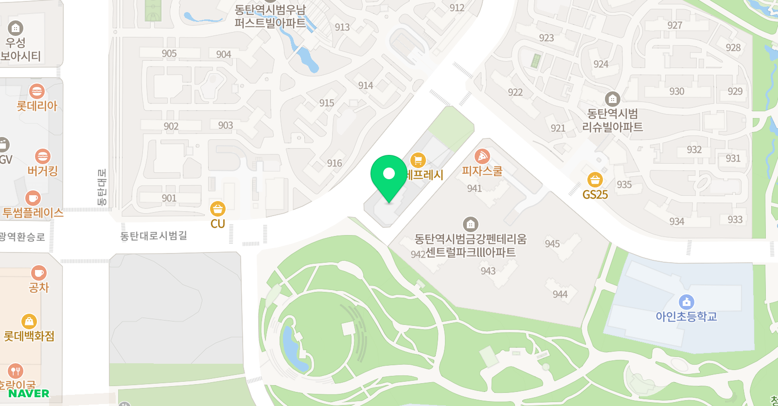 닥터정잉글리쉬어학원 위치