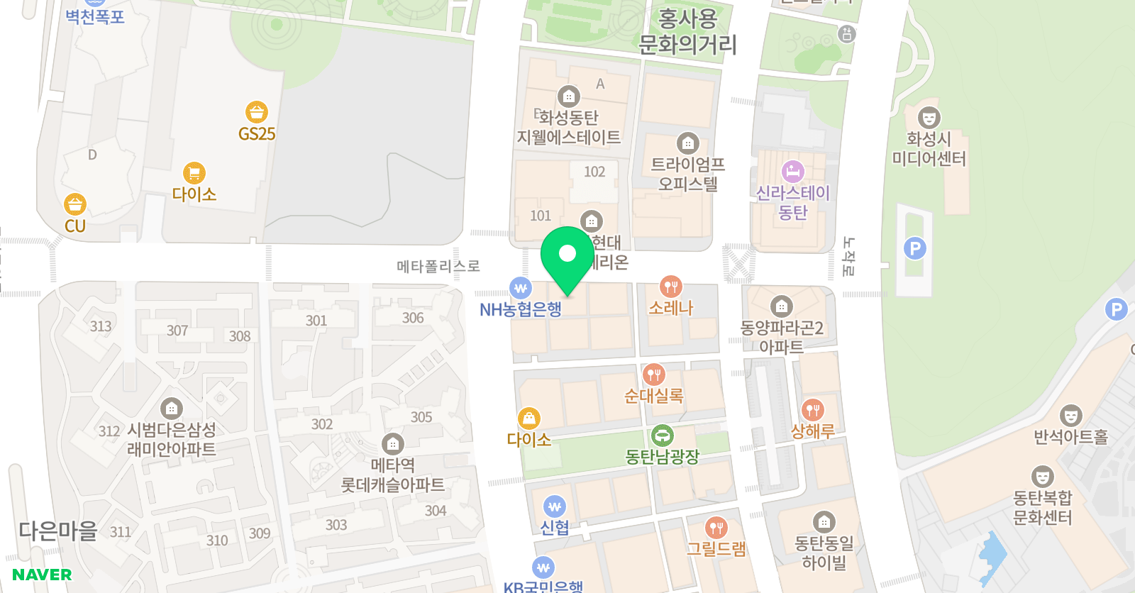 리틀파레트 미술학원 위치