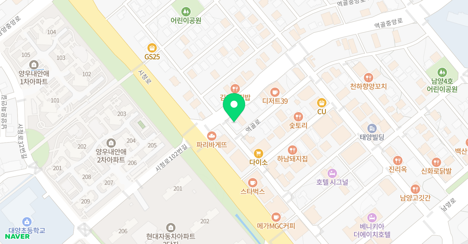버클리 외국어학원 위치