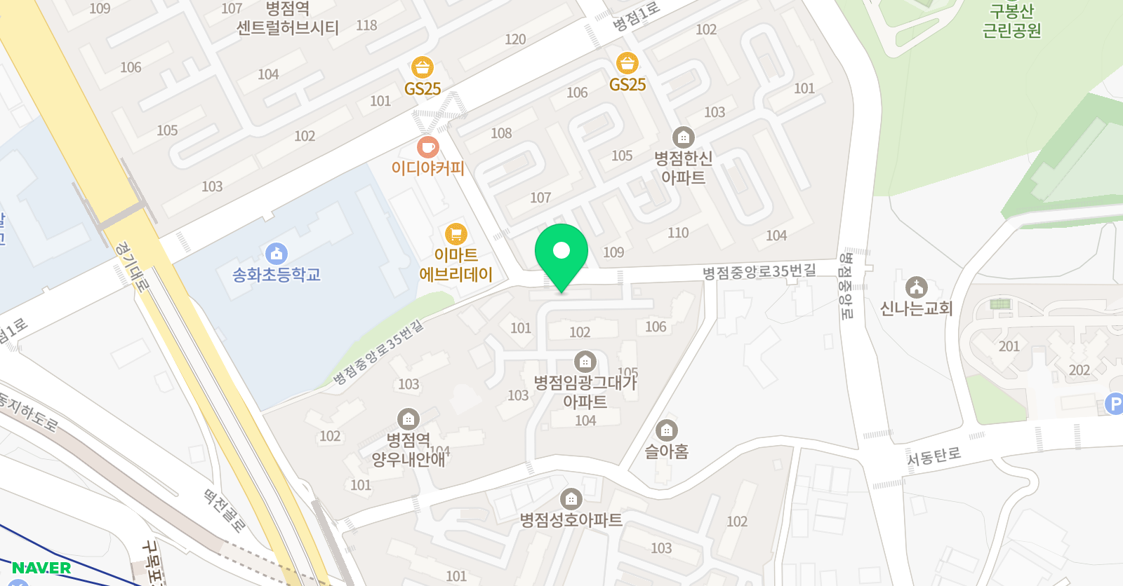 피아체레 음악학원 위치