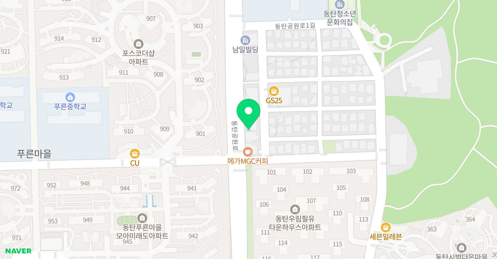 이화뮤직스쿨 음악학원 위치