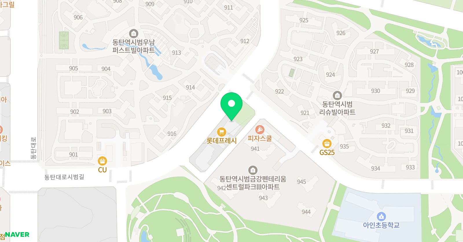 뮤직 점핑줄넘기 학원 위치
